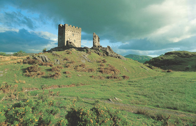 The current Dolwyddelan Castle, built by Llywelyn himself near his birthplace.