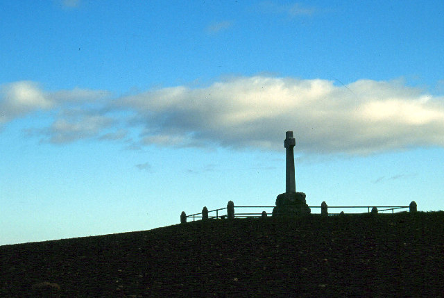 This monument commemorates the Battle of Flodden Field in 1513.