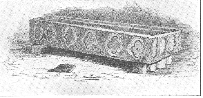 Llywelyn's stone coffin is now in Llanrwst parish church.