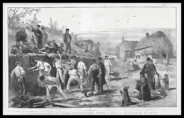 Navies building the canal at Leominster in Herefordshire