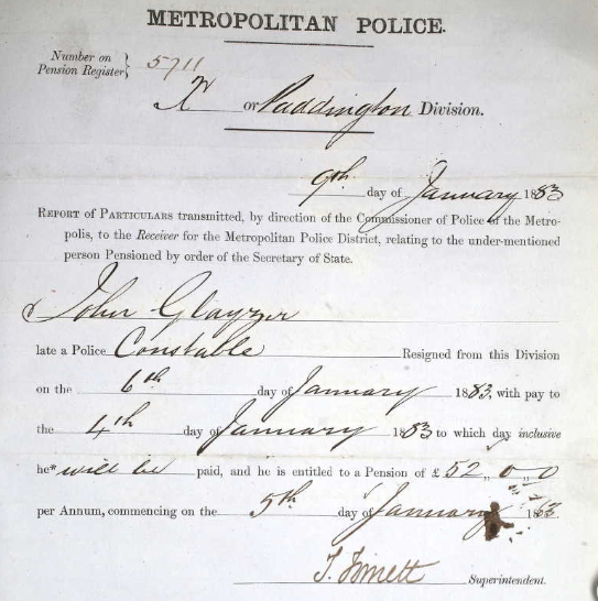 John's discharge papers